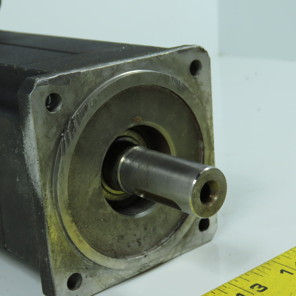 Baldor BSM80B-175AA Brushless AC Servo Motor 4000RPM 300V 8A RMS (NEEDS BEARINGS