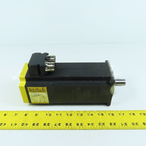 Baldor BSM80B-175AA Brushless AC Servo Motor 4000RPM 300V 8A RMS (NEEDS BEARINGS