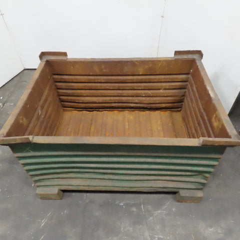 48" x 32" x 24" Tall Inside Stackable Steel Container