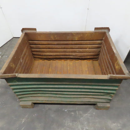 48" x 32" x 24" Tall Inside Stackable Steel Container