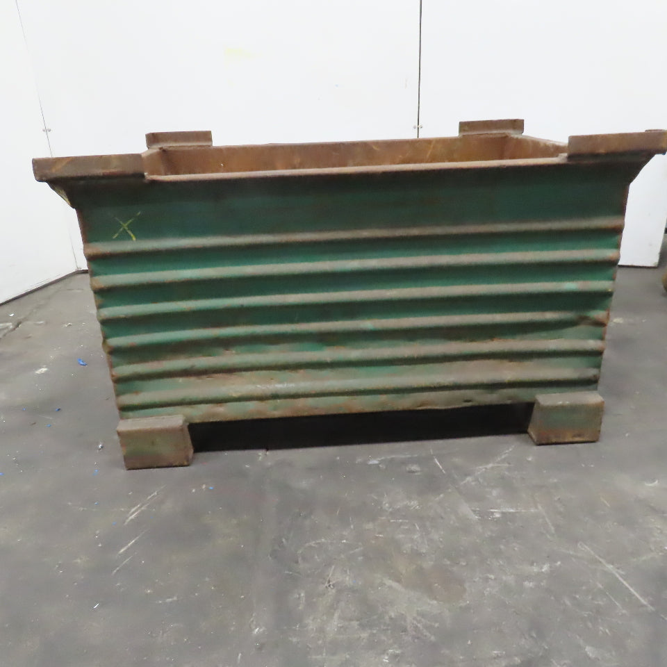 48" x 32" x 24" Tall Inside Stackable Steel Container