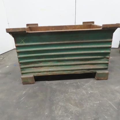 48" x 32" x 24" Tall Inside Stackable Steel Container
