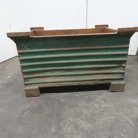 48" x 32" x 24" Tall Inside Stackable Steel Container