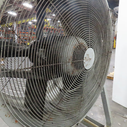 Aerovent 42" Industrial Air Mover Blower Drum Fan 230/460V7-1/2Hp 1175RPM