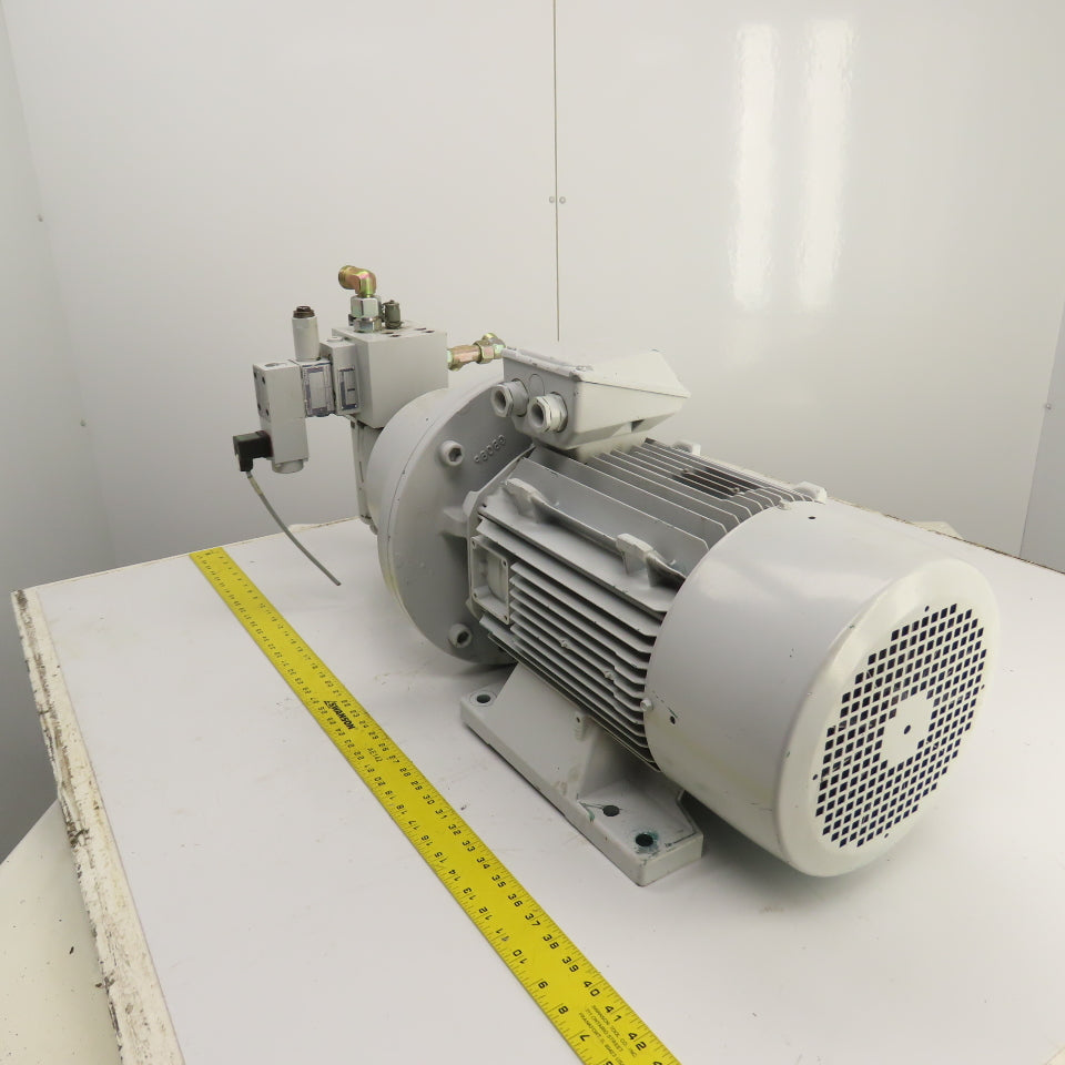 Strippit LVD PPEB 120/10 Hydraulic Pump & Motor Unit W/ Voith Turbo IPV4-25171
