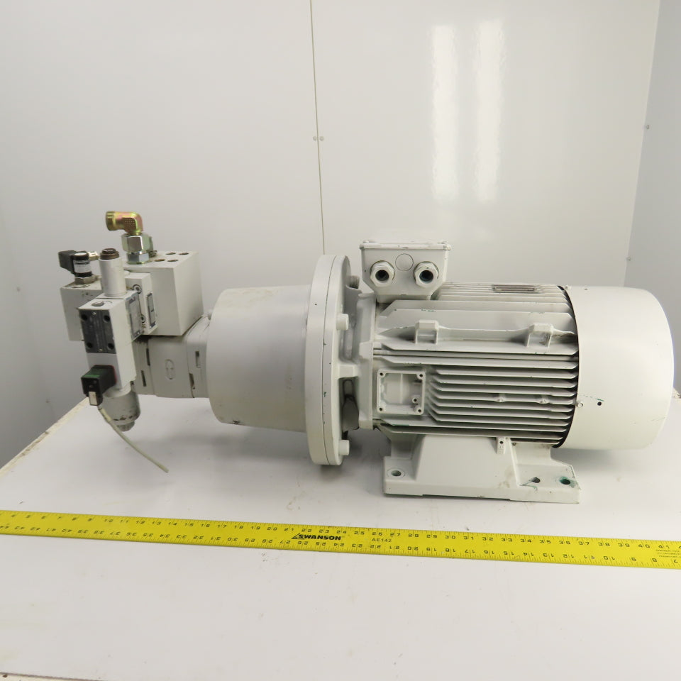 Strippit LVD PPEB 120/10 Hydraulic Pump & Motor Unit W/ Voith Turbo IPV4-25171