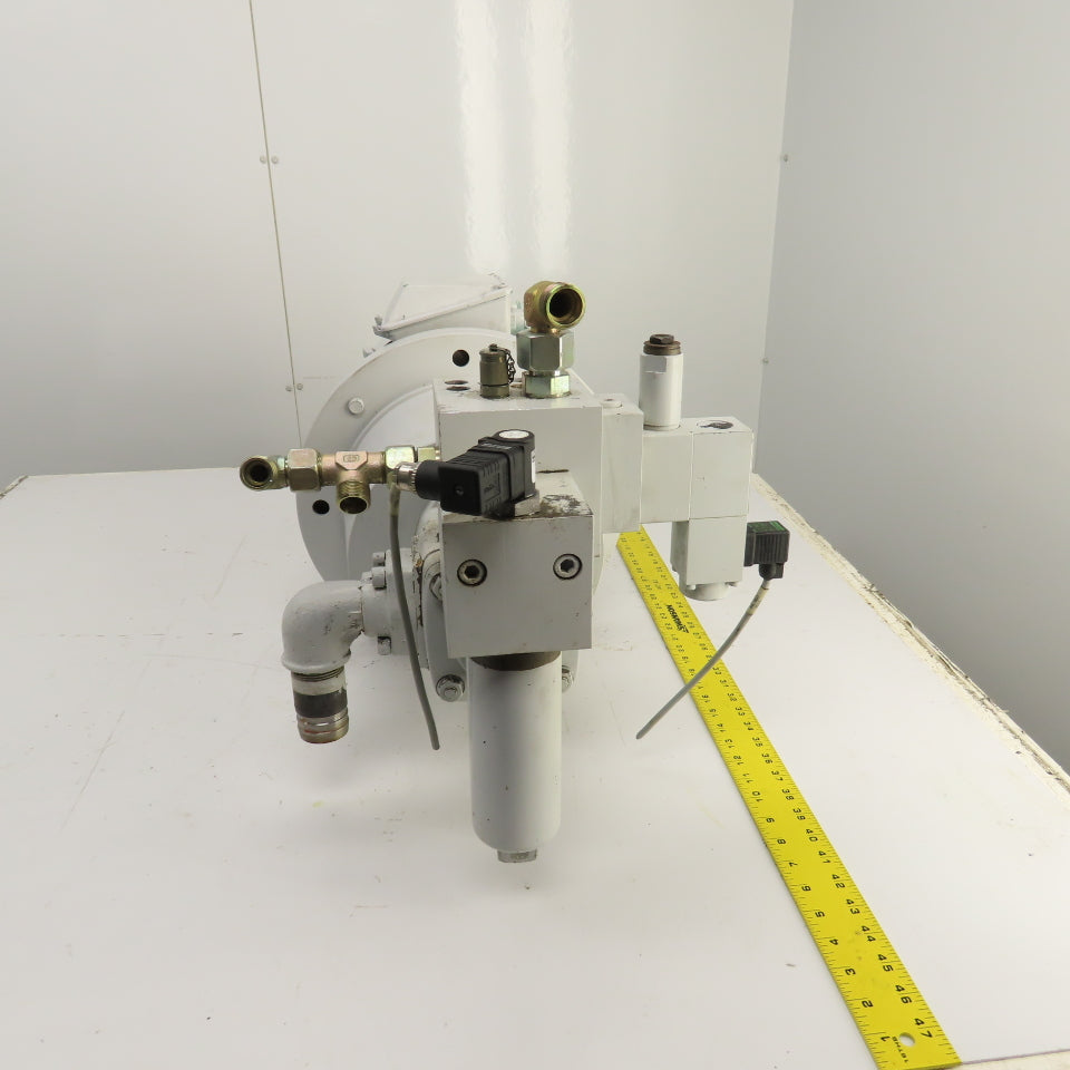 Strippit LVD PPEB 120/10 Hydraulic Pump & Motor Unit W/ Voith Turbo IPV4-25171