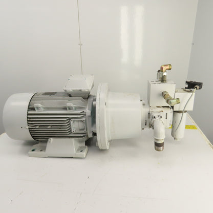 Strippit LVD PPEB 120/10 Hydraulic Pump & Motor Unit W/ Voith Turbo IPV4-25171