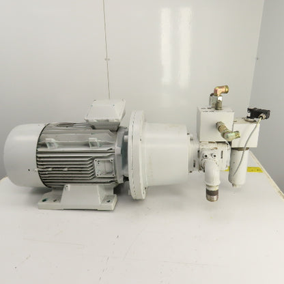 Strippit LVD PPEB 120/10 Hydraulic Pump & Motor Unit W/ Voith Turbo IPV4-25171