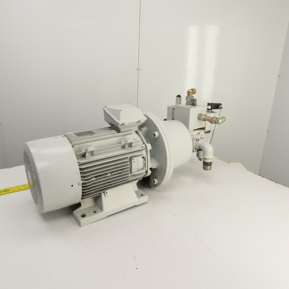 Strippit LVD PPEB 120/10 Hydraulic Pump & Motor Unit W/ Voith Turbo IPV4-25171