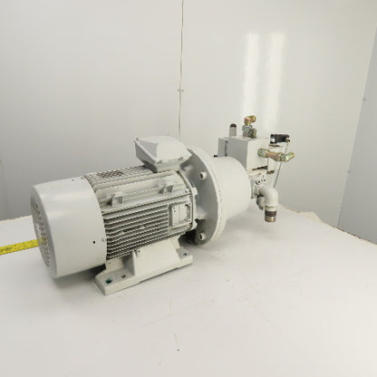 Strippit LVD PPEB 120/10 Hydraulic Pump & Motor Unit W/ Voith Turbo IPV4-25171