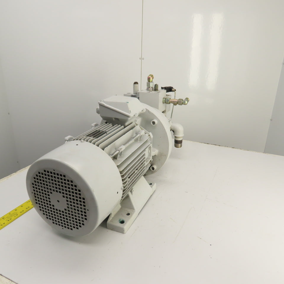 Strippit LVD PPEB 120/10 Hydraulic Pump & Motor Unit W/ Voith Turbo IPV4-25171