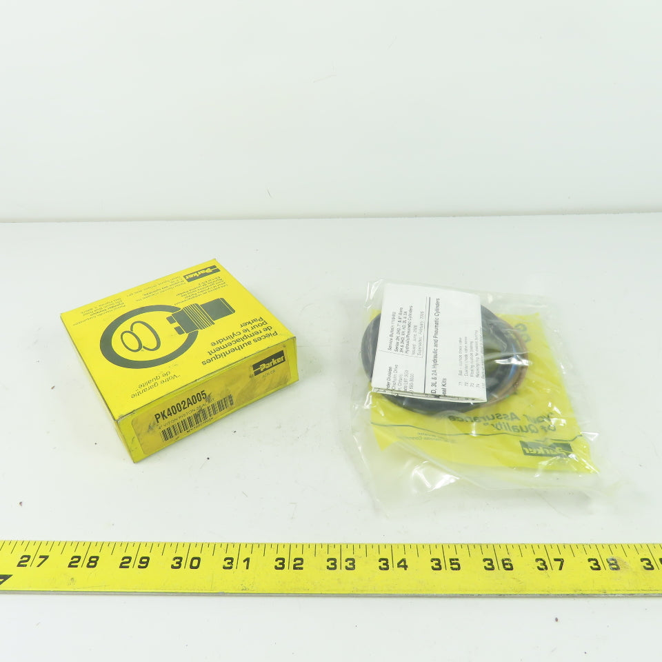 Parker PK4002A005 4" Viton Piston Seal Kit NEW