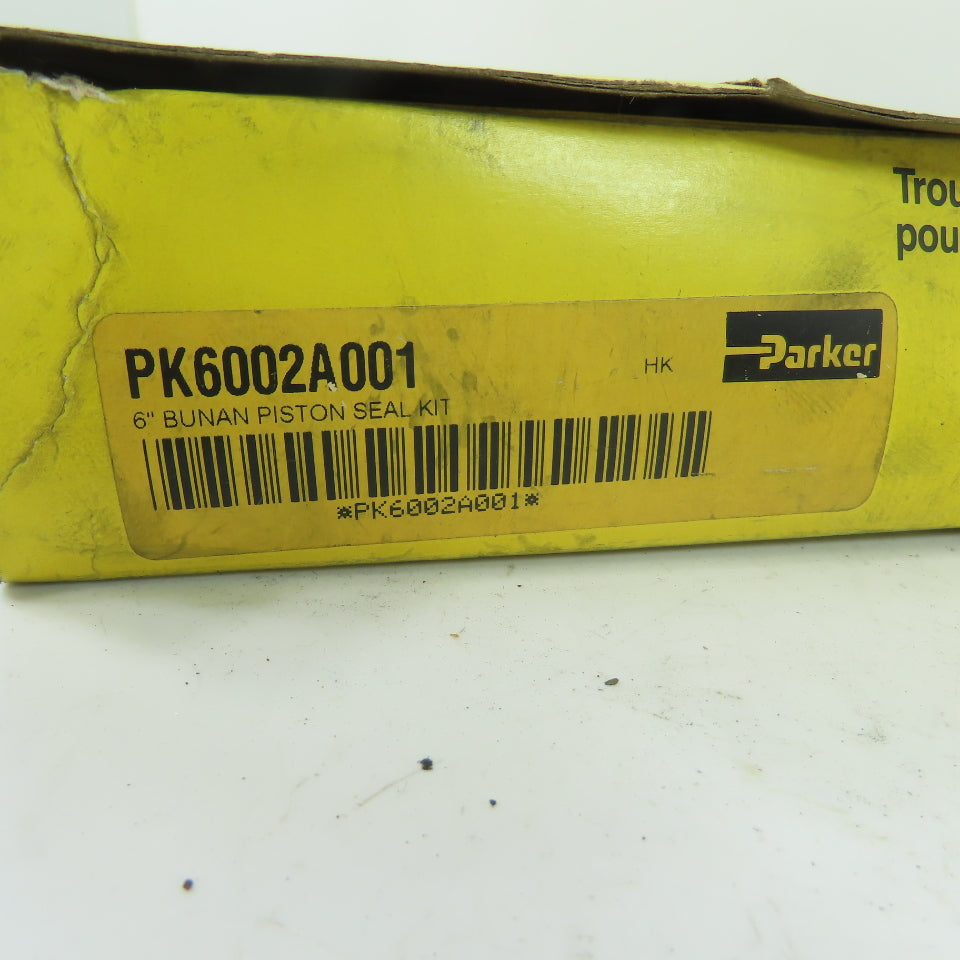 Parker PK6002A001 6" Bunan Piston Seal Kit NEW