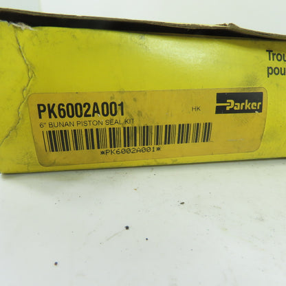 Parker PK6002A001 6" Bunan Piston Seal Kit NEW