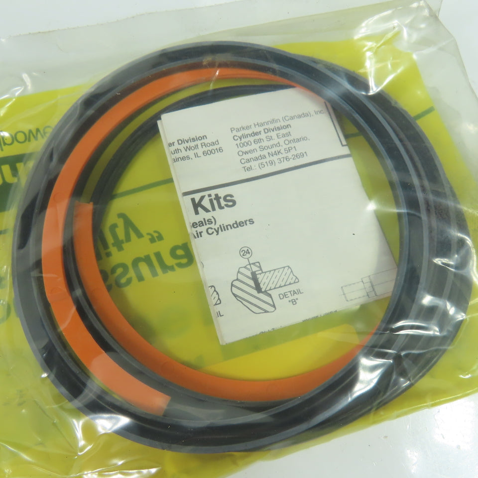 Parker PK6002A001 6" Bunan Piston Seal Kit NEW
