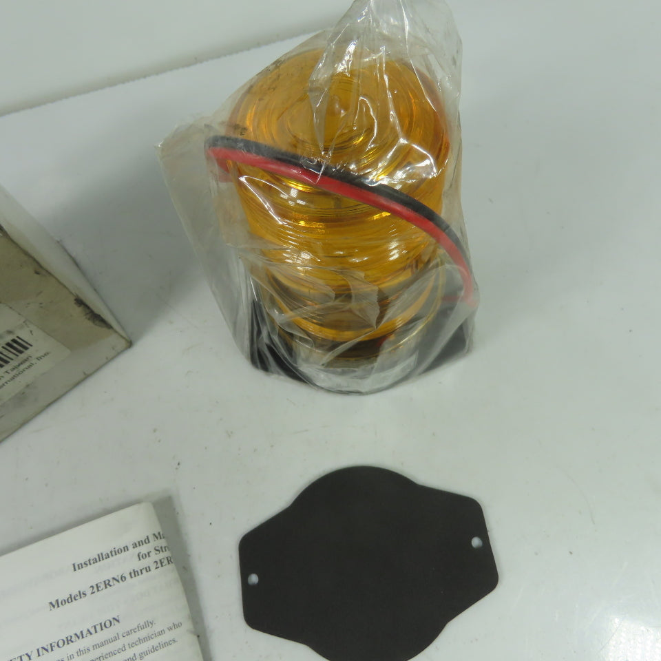 2ERP7 Amber Safety Strobe Light 12-80VDC 0.33A Type 4X