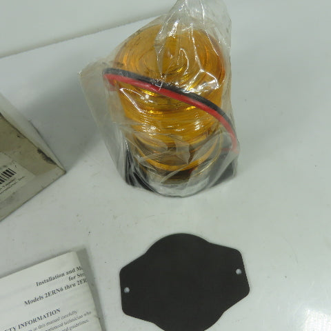 2ERP7 Amber Safety Strobe Light 12-80VDC 0.33A Type 4X