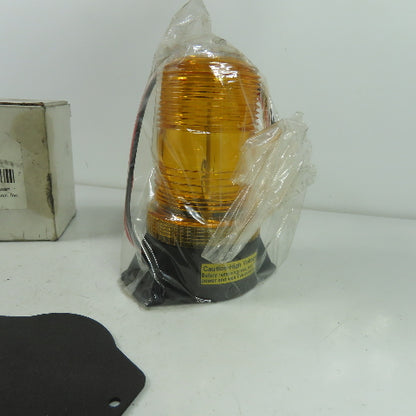 2ERP7 Amber Safety Strobe Light 12-80VDC 0.33A Type 4X