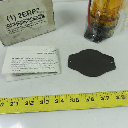 2ERP7 Amber Safety Strobe Light 12-80VDC 0.33A Type 4X