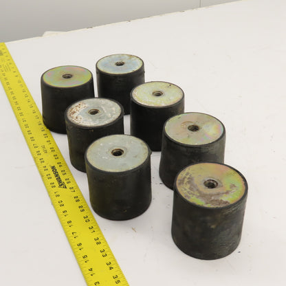 Kaeser Anti-Vibration Rubber Pads Machine Mount 4" x 4" From CS 121 Lot Of 7
