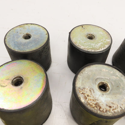 Kaeser Anti-Vibration Rubber Pads Machine Mount 4" x 4" From CS 121 Lot Of 7
