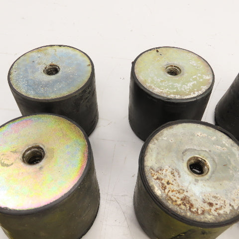 Kaeser Anti-Vibration Rubber Pads Machine Mount 4" x 4" From CS 121 Lot Of 7