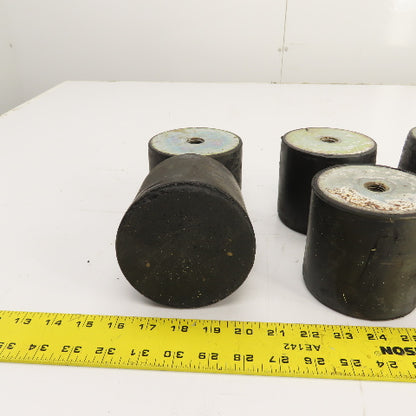 Kaeser Anti-Vibration Rubber Pads Machine Mount 4" x 4" From CS 121 Lot Of 7