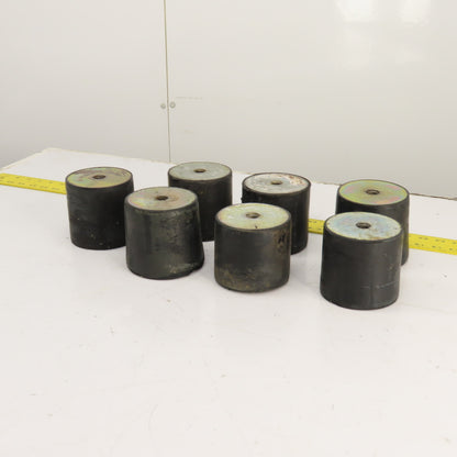 Kaeser Anti-Vibration Rubber Pads Machine Mount 4" x 4" From CS 121 Lot Of 7