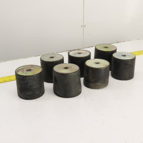 Kaeser Anti-Vibration Rubber Pads Machine Mount 4" x 4" From CS 121 Lot Of 7