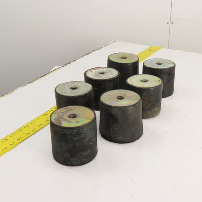 Kaeser Anti-Vibration Rubber Pads Machine Mount 4" x 4" From CS 121 Lot Of 7