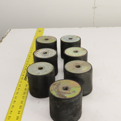 Kaeser Anti-Vibration Rubber Pads Machine Mount 4" x 4" From CS 121 Lot Of 7