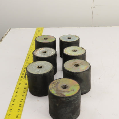 Kaeser Anti-Vibration Rubber Pads Machine Mount 4" x 4" From CS 121 Lot Of 7