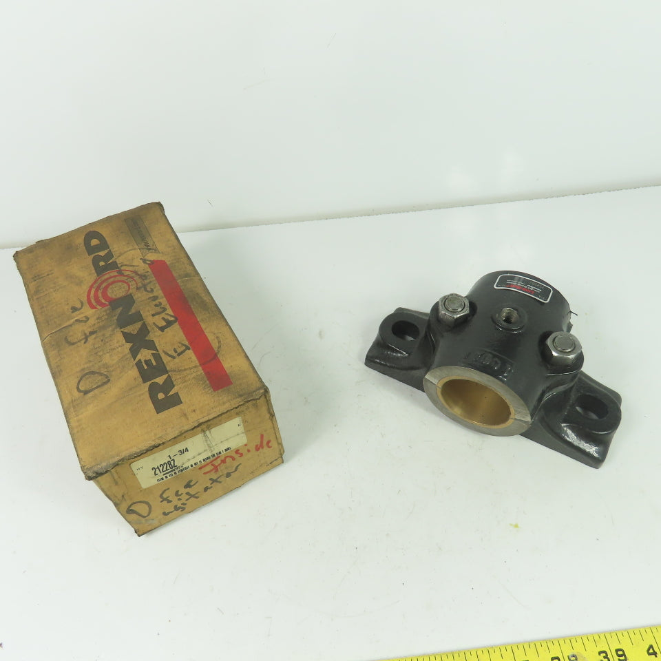 Link-Belt Rexnord 21228Z 1-3/4" 2-Bolt Pillow Block Sleeve Bearing
