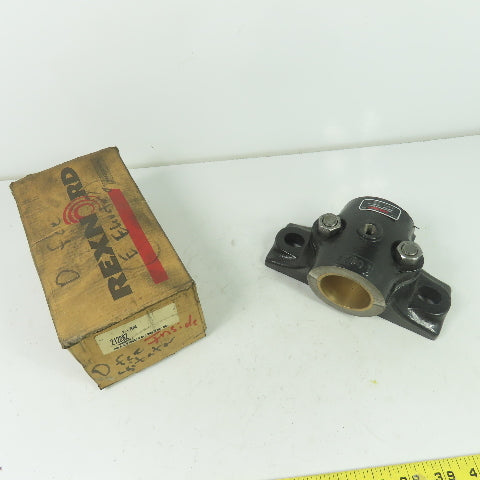 Link-Belt Rexnord 21228Z 1-3/4" 2-Bolt Pillow Block Sleeve Bearing