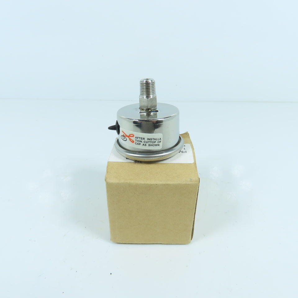 PM15C1C8L18BV2 1-1/2" Stainless Steel Pressure Gauge 0-100PSI 0-700KPA 1/8" CBM