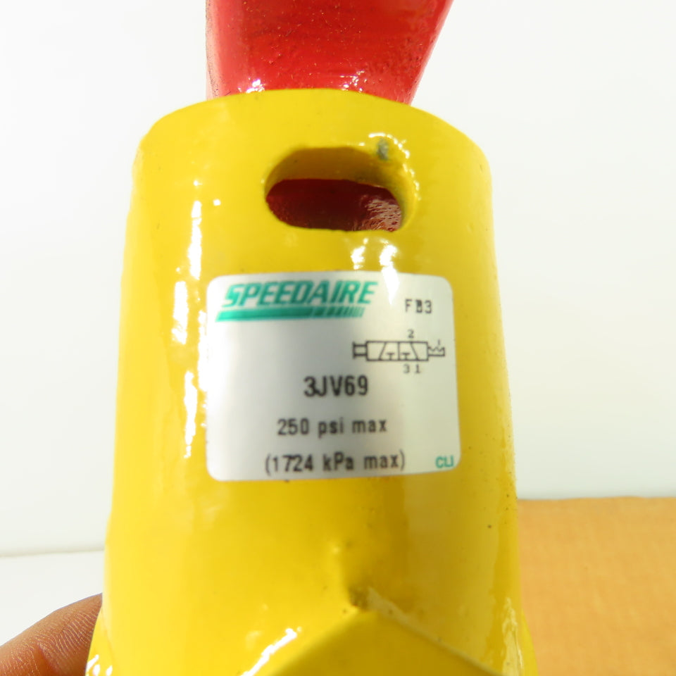 Speedaire 3JV69 Lockout Valve 250PSI Max NEW