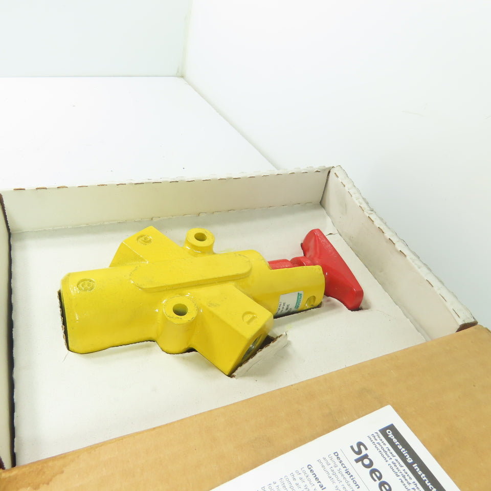 Speedaire 3JV69 Lockout Valve 250PSI Max NEW