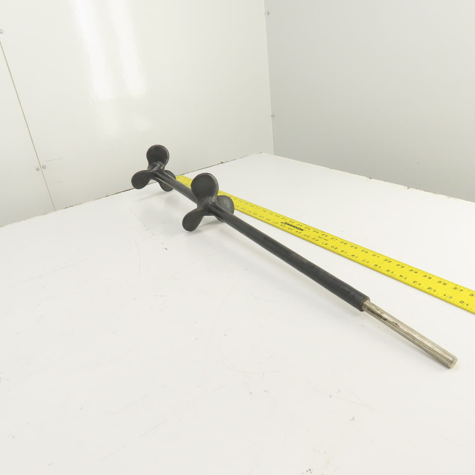 6" OD x 36" OAL Sewage Agitator Stirrer Mixer Impellor 3-Blades 5/8" Shaft