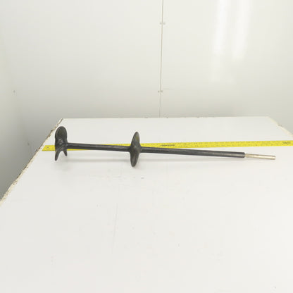6" OD x 36" OAL Sewage Agitator Stirrer Mixer Impellor 3-Blades 5/8" Shaft
