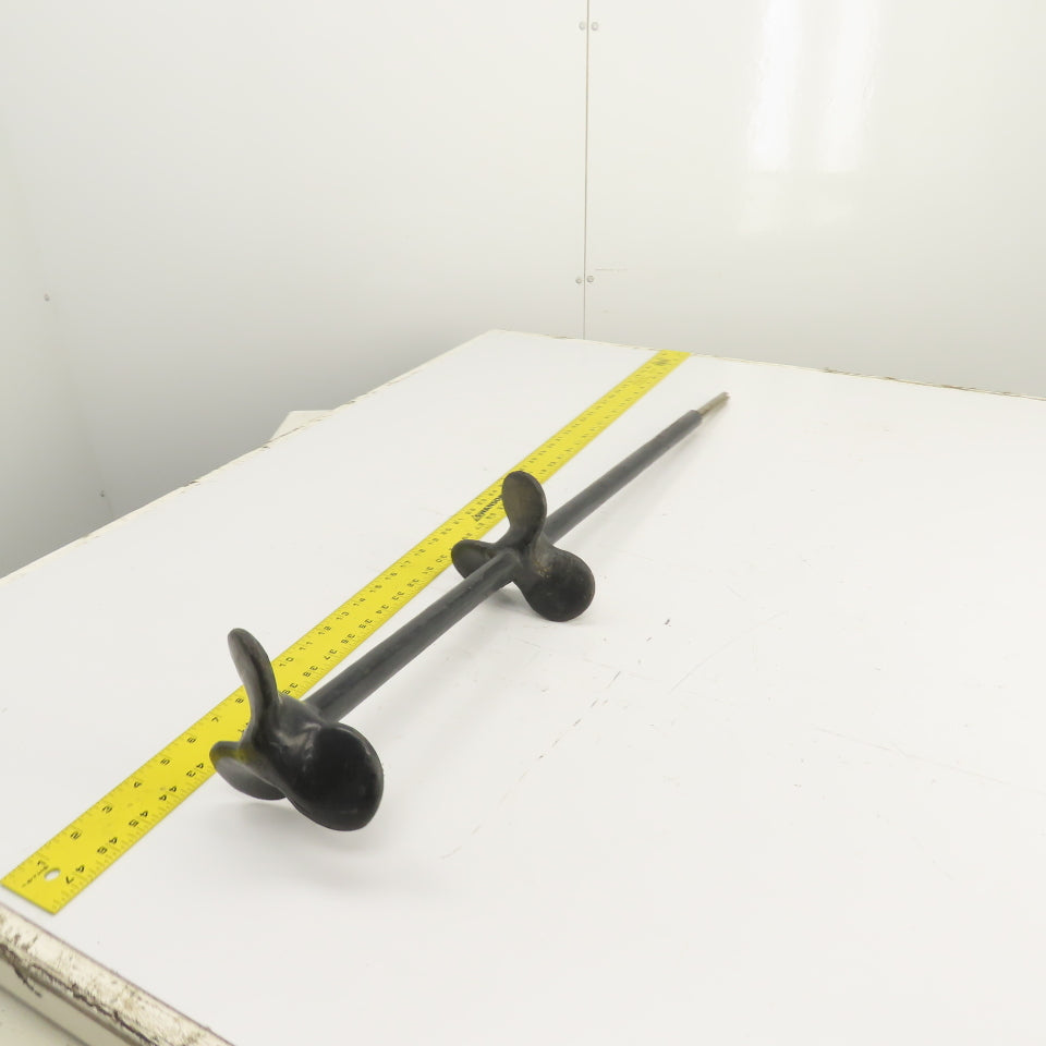 6" OD x 36" OAL Sewage Agitator Stirrer Mixer Impellor 3-Blades 5/8" Shaft
