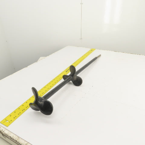 6" OD x 36" OAL Sewage Agitator Stirrer Mixer Impellor 3-Blades 5/8" Shaft