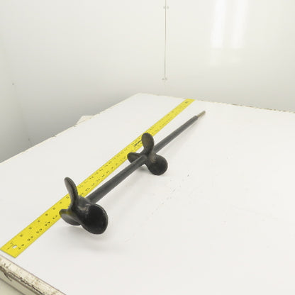 6" OD x 36" OAL Sewage Agitator Stirrer Mixer Impellor 3-Blades 5/8" Shaft