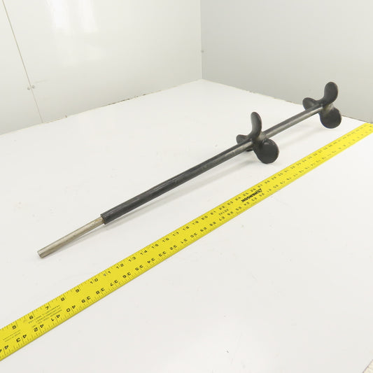 6" OD x 36" OAL Sewage Agitator Stirrer Mixer Impellor 3-Blades 5/8" Shaft