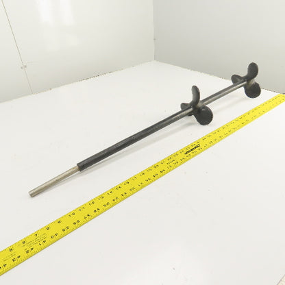6" OD x 36" OAL Sewage Agitator Stirrer Mixer Impellor 3-Blades 5/8" Shaft