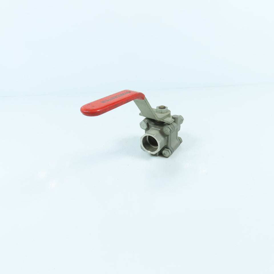 Worcester PT4466GGSW 1/2" Stainless Ball Valve Socket x Socket