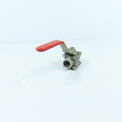 Worcester PT4466GGSW 1/2" Stainless Ball Valve Socket x Socket