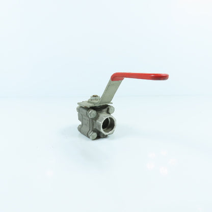Worcester PT4466GGSW 1/2" Stainless Ball Valve Socket x Socket