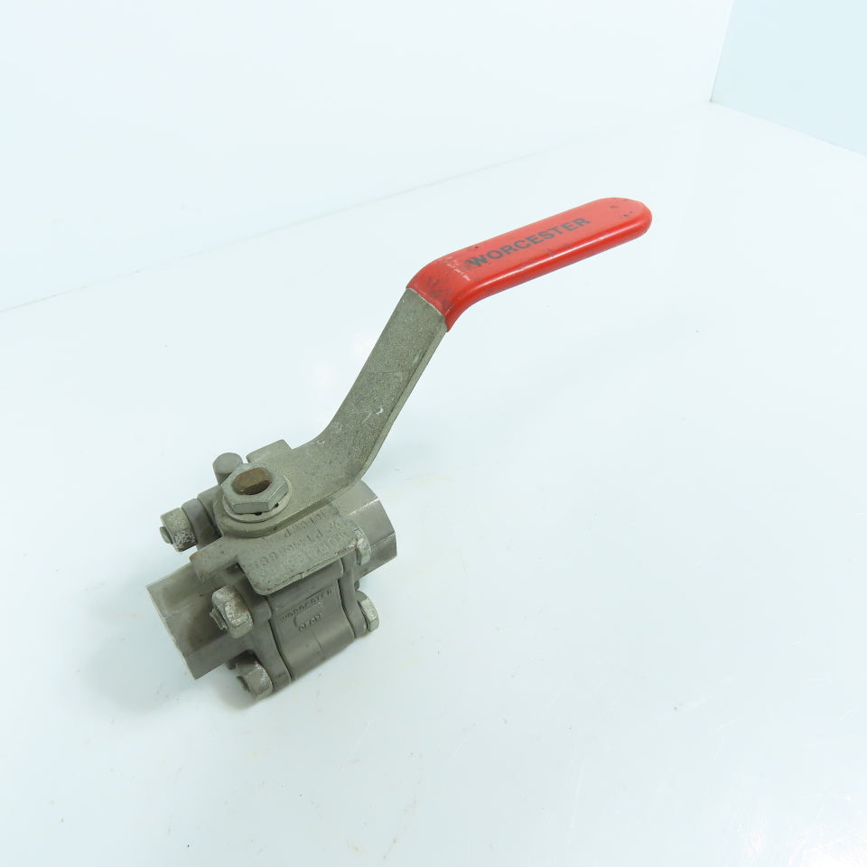 Worcester PT4466GGSW 1/2" Stainless Ball Valve Socket x Socket