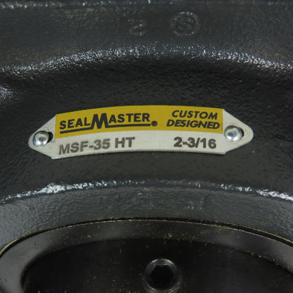 Sealmaster MSF-35 HT 2-3/16" High Temp 4-Bolt Flange-Mount Ball Bearing SetScrew